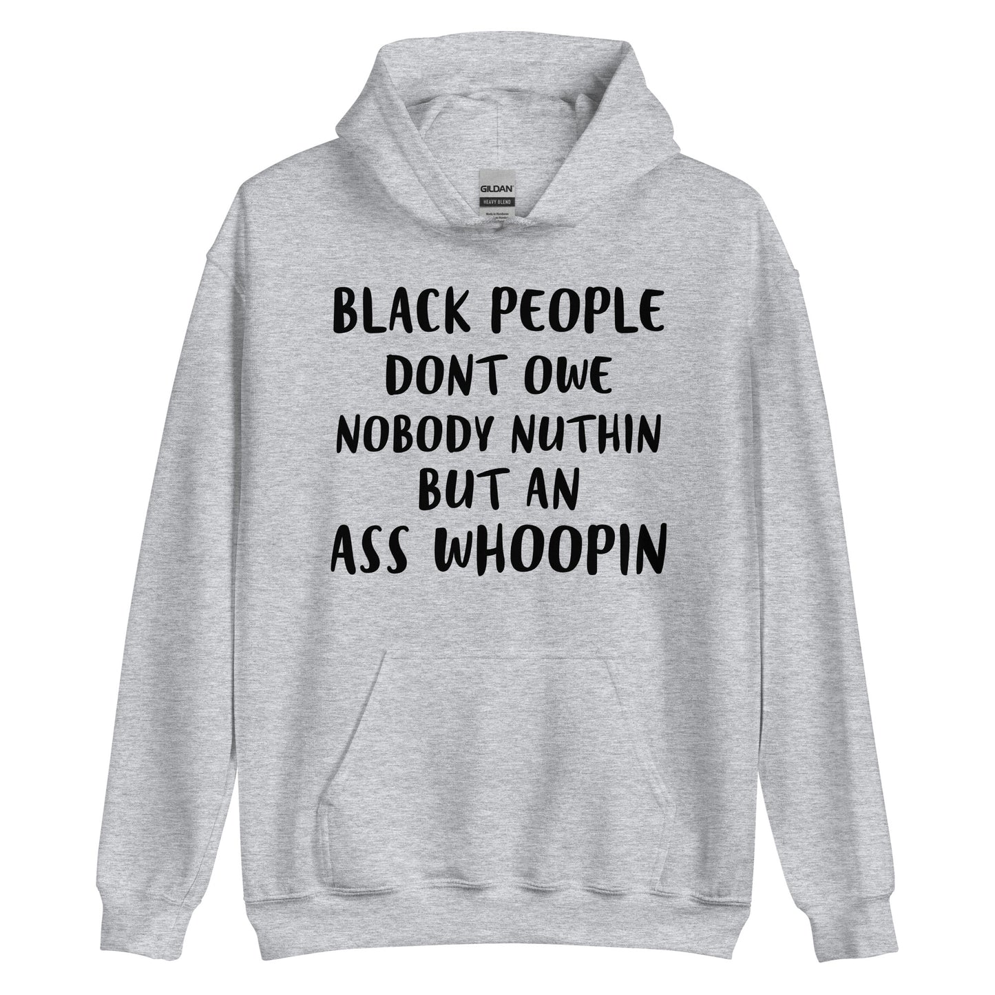 Black People Don't Owe Nobody Nuthin But An Ass Whoopin